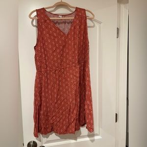 Pink old navy summer dress